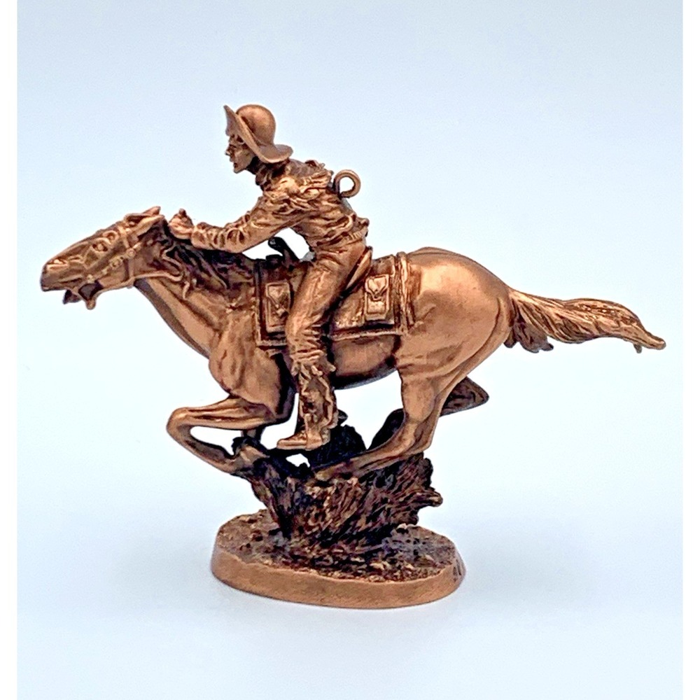 1998 Pony Express Rider #1 in Series The‎ Old West Hallmark Keepsake Ornament - Picture 4 of 13